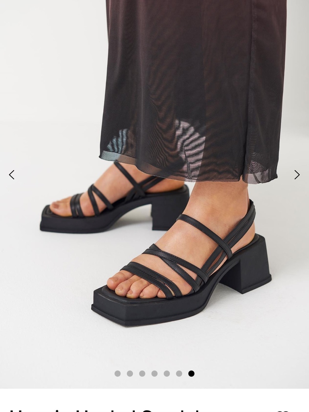 Vagabond: Heenie Heeled Sandals